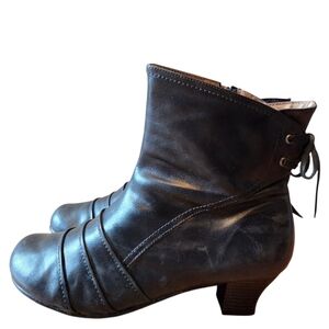 Doctor Cutillas Womens Leather Boho Casual Fall Winter Ankle Boots Size EU 39